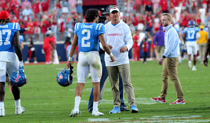 Matt Corral Lane Kiffin